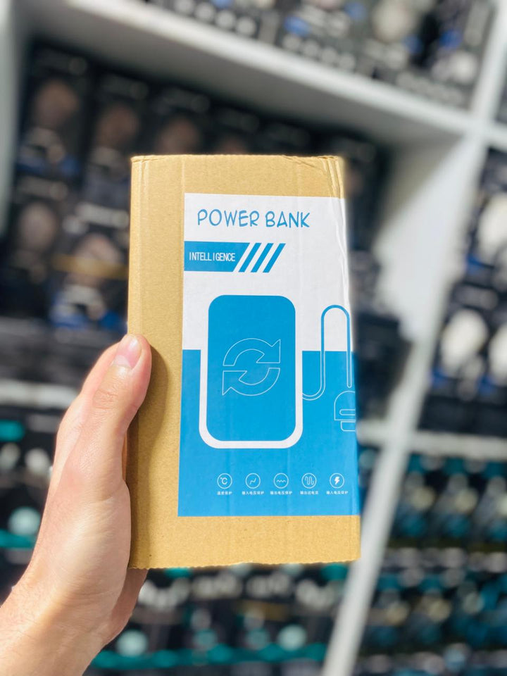🔋 Moshuo 30000mAh Power Bank ⚡ 100W Super Fast Charging | Original Lithium Battery 🔌 LED Display + Type - C Cable 🚀 - melabazar.shop