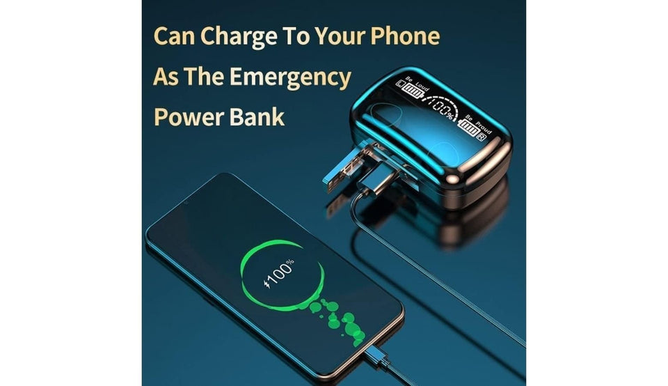 👉 New M10 Earbuds | Deep Bass TWS Bluetooth 5.3 Headphones - Melabazar.shop