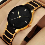 Classic Luxury Watch for Men / Boys - Stylish Stainless Steel Analog Quartz Mens Watches - Melabazar.shop