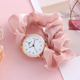 Korean watches for girls Ins Girls Alloy Ribbon Streamer Watch Female Accessories ladies watch Scrunchies Watch For Girls & Women | Gift for Girls Ladies Watches - Melabazar.shop