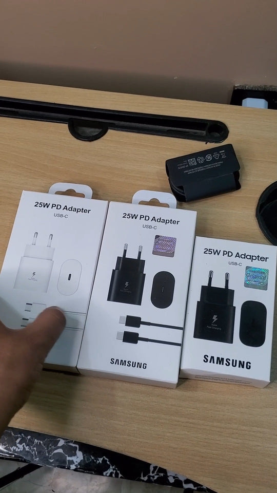 Original Samsung 25W Charger With Type - C Free Home Delivery - Melabazar.shop