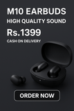 New M10 Earbuds TWS Bluetooth Headphones - Melabazar.shop