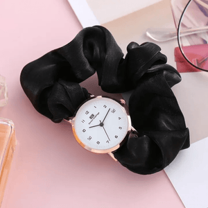 Korean watches for girls Ins Girls Alloy Ribbon Streamer Watch Female Accessories ladies watch Scrunchies Watch For Girls & Women | Gift for Girls Ladies Watches - Melabazar.shop