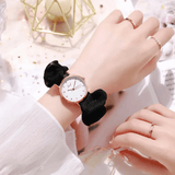 Korean watches for girls Ins Girls Alloy Ribbon Streamer Watch Female Accessories ladies watch Scrunchies Watch For Girls & Women | Gift for Girls Ladies Watches - Melabazar.shop