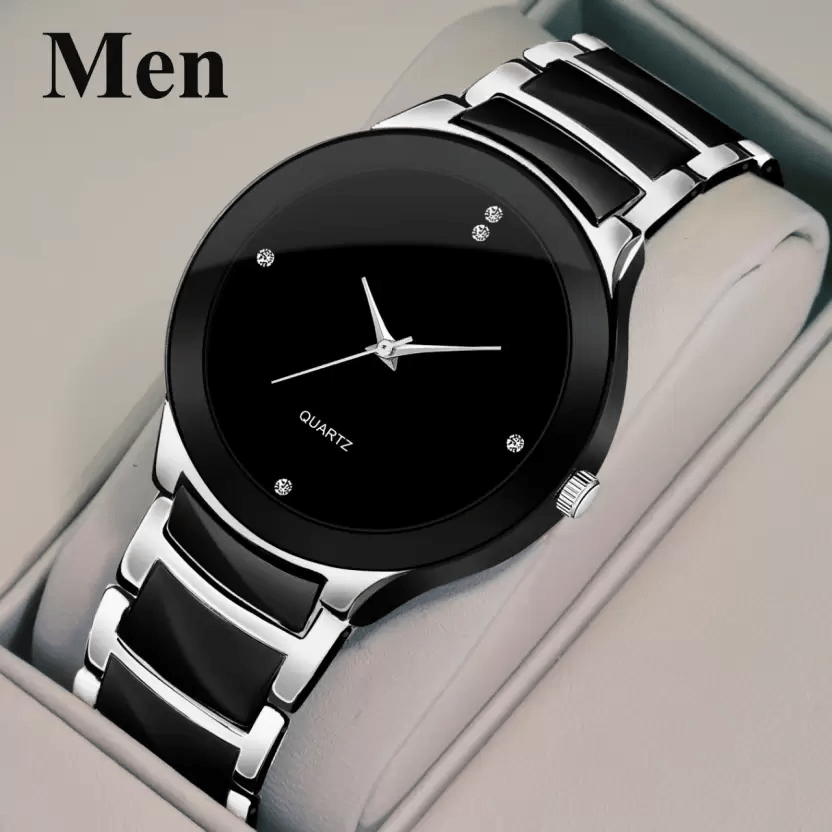 Classic Luxury Watch for Men / Boys - Stylish Stainless Steel Analog Quartz Mens Watches - Melabazar.shop