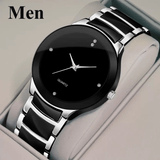 Classic Luxury Watch for Men / Boys - Stylish Stainless Steel Analog Quartz Mens Watches - Melabazar.shop